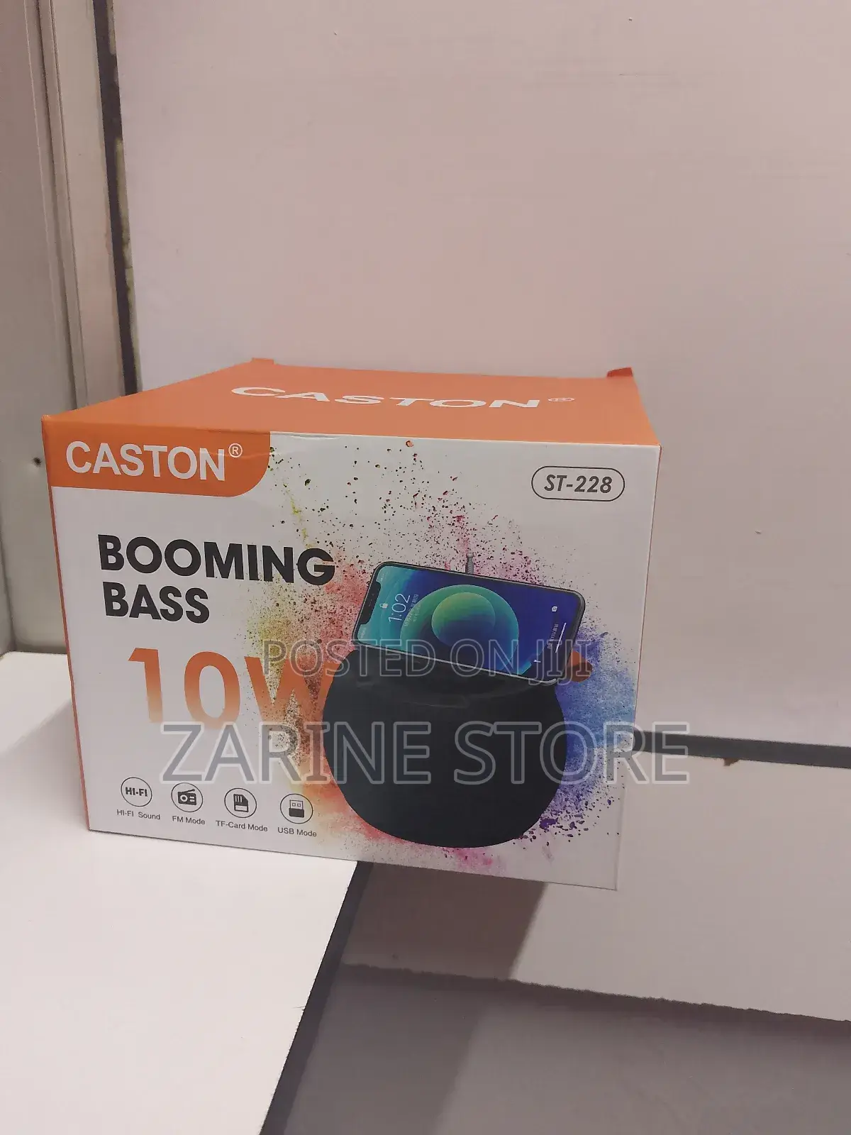 Portable Loud Speaker, 10 Watts Booming Bass Speaker