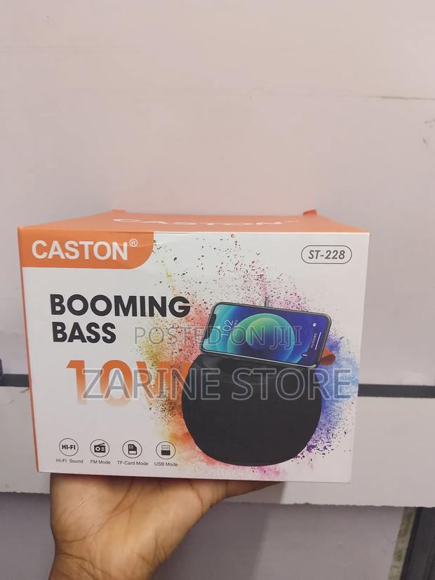 Portable Loud Round Speaker, Easy Bluetooth Connectivity - main view