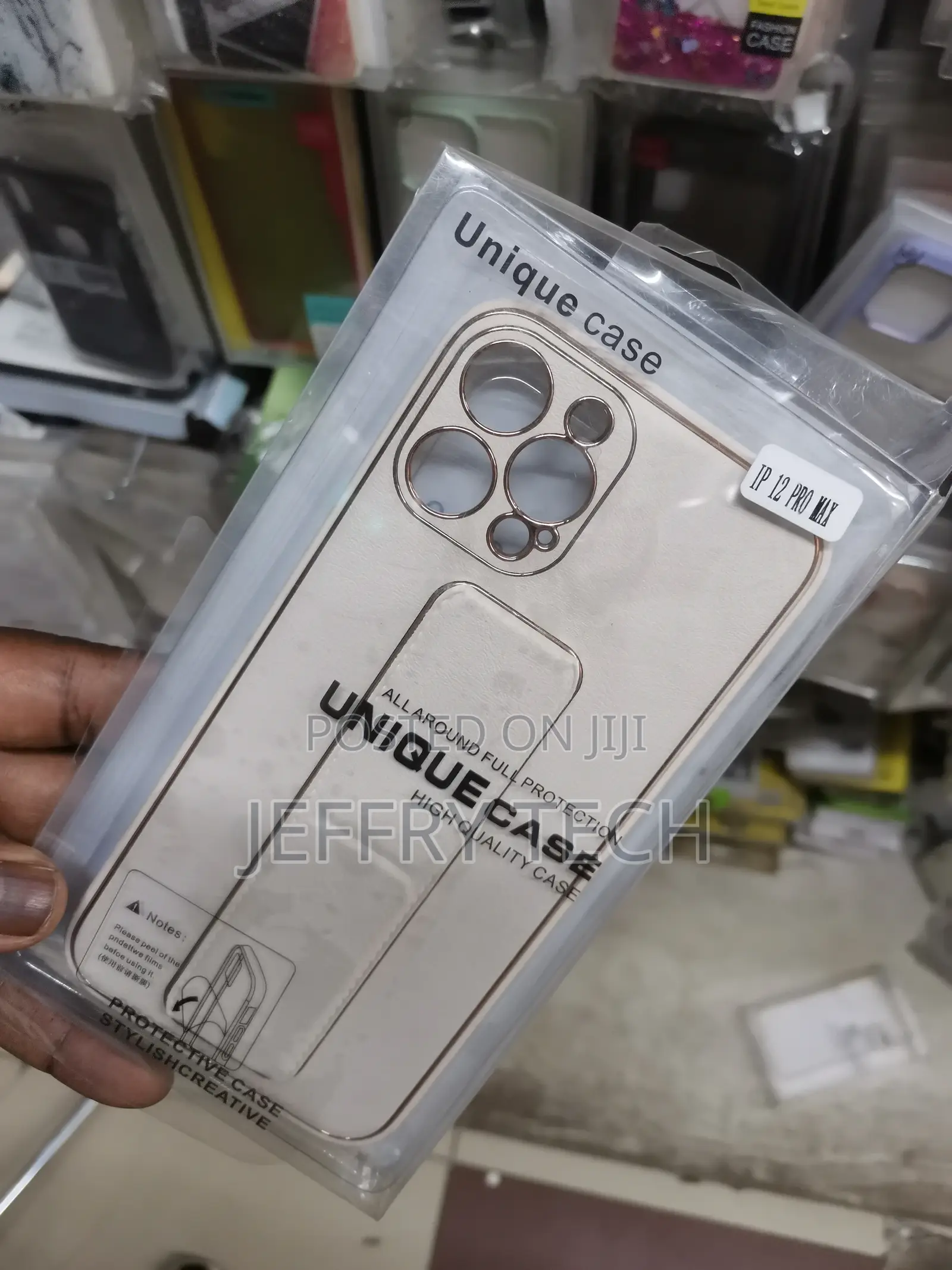 iPhone 12 Pro Max Case Strap Leather Case