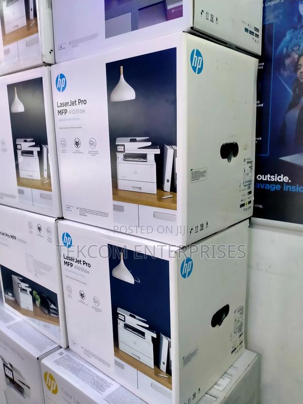 Mfp4103fdw Hp 4103fdw Laserjet ! Printer Laserjet 4103fdw^ - main view