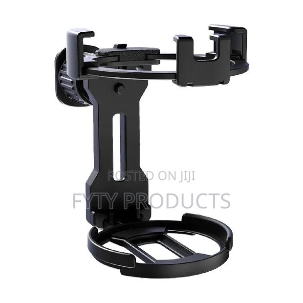 2 In 1 Vent Portable Folding Car Cup Phone Holder - thumbnail 2