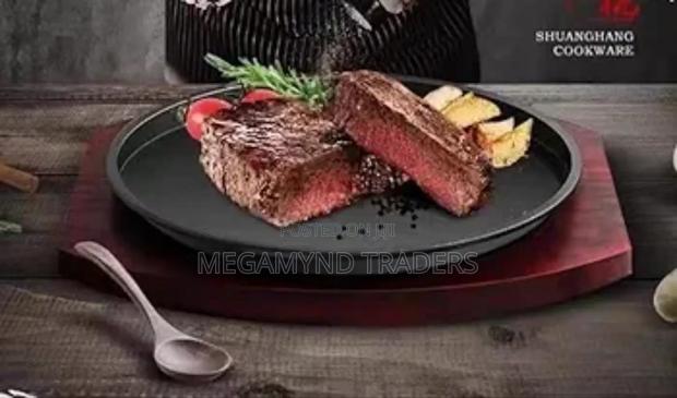 Hot Sizzling Plate+Bamboo Holder - thumbnail 3