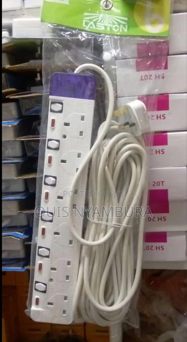 Quality 6ways Extension Cable 10m - main view