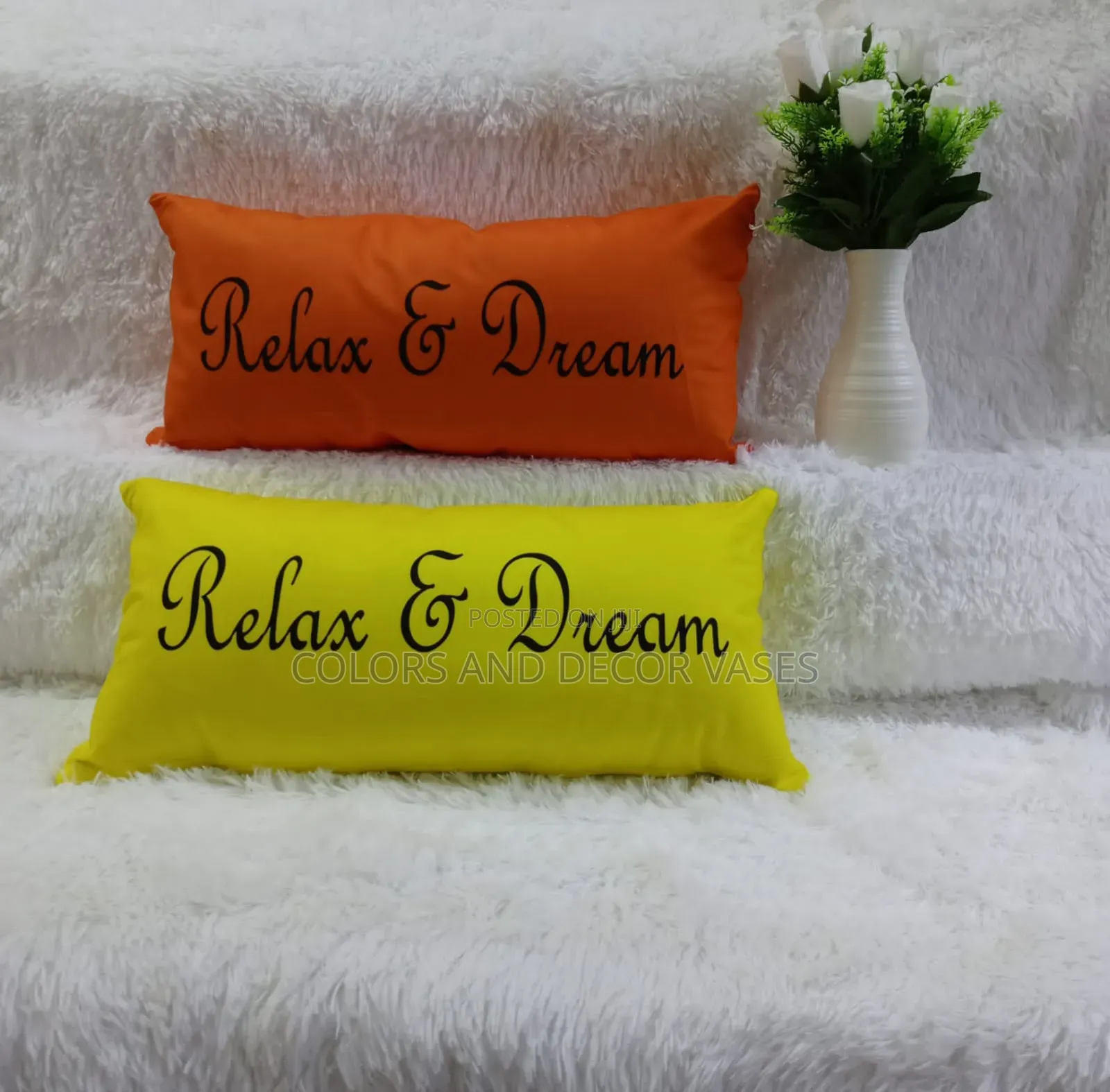 Relax and Dream Rectangular Pillows