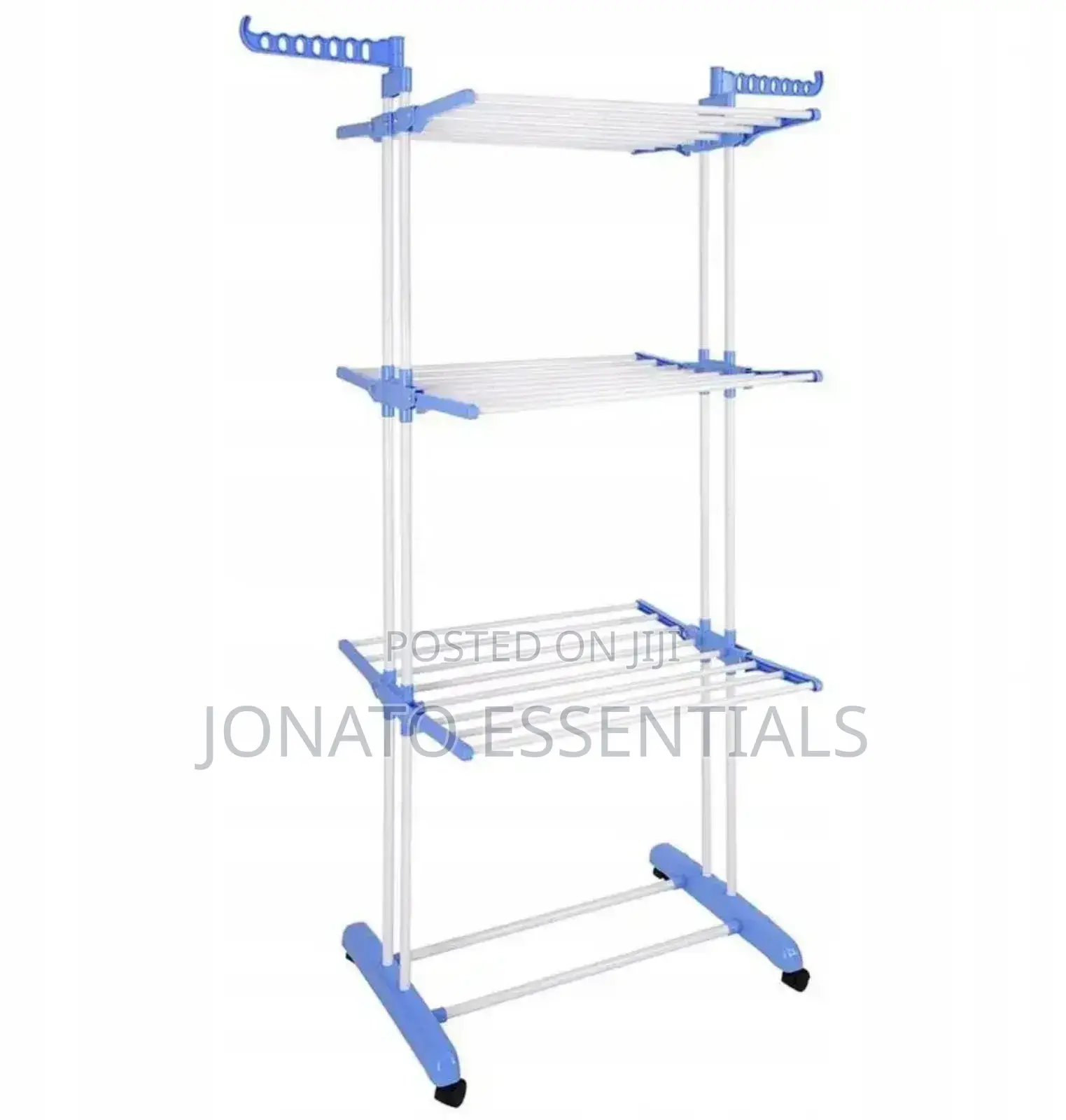 3-Tier Folding Drying Rack With Two Wings