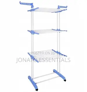 3-Tier Folding Drying Rack With Two Wings