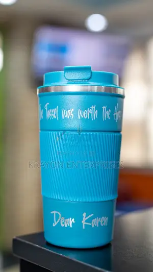 Engraved Coffee Thermal Mug