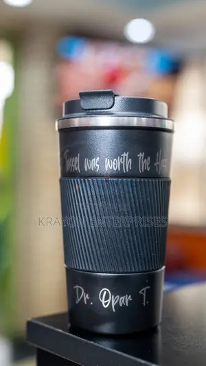 Engraved Coffee Thermal Mug
