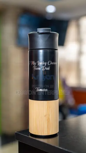 Engraved Coffee Thermal Mug