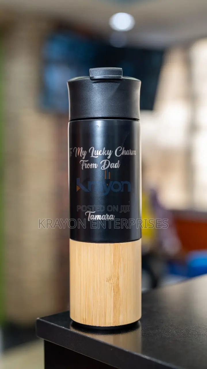 Engraved Coffee Thermal Mug