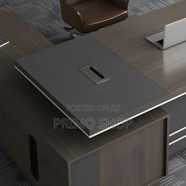 Office Desk, 1800mm Executive L-Shaped Office Table - thumbnail 4