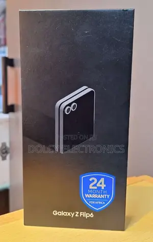 New Samsung Galaxy Z Flip6 256 GB Black