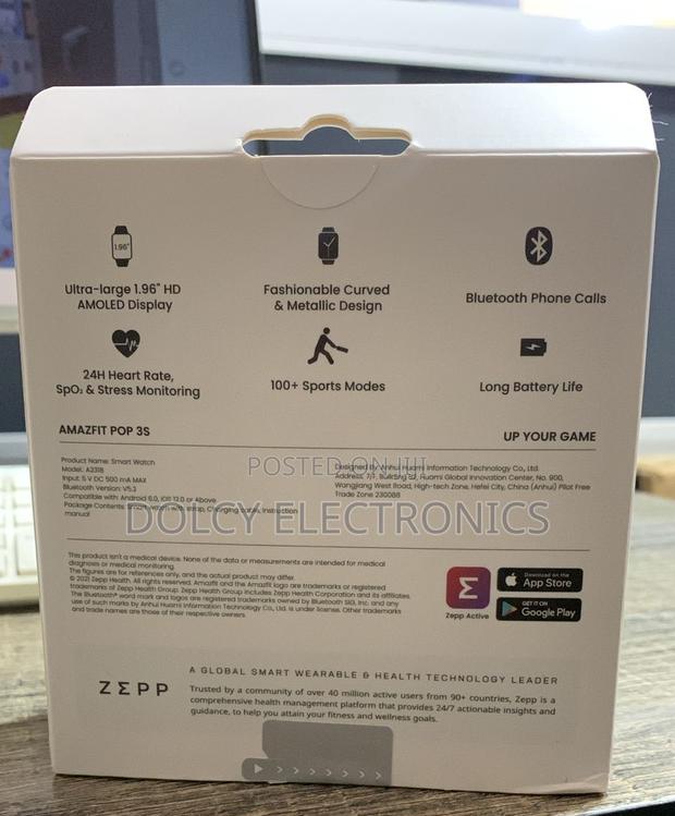 Amazfit Pop 3s Smartwatch - thumbnail 2
