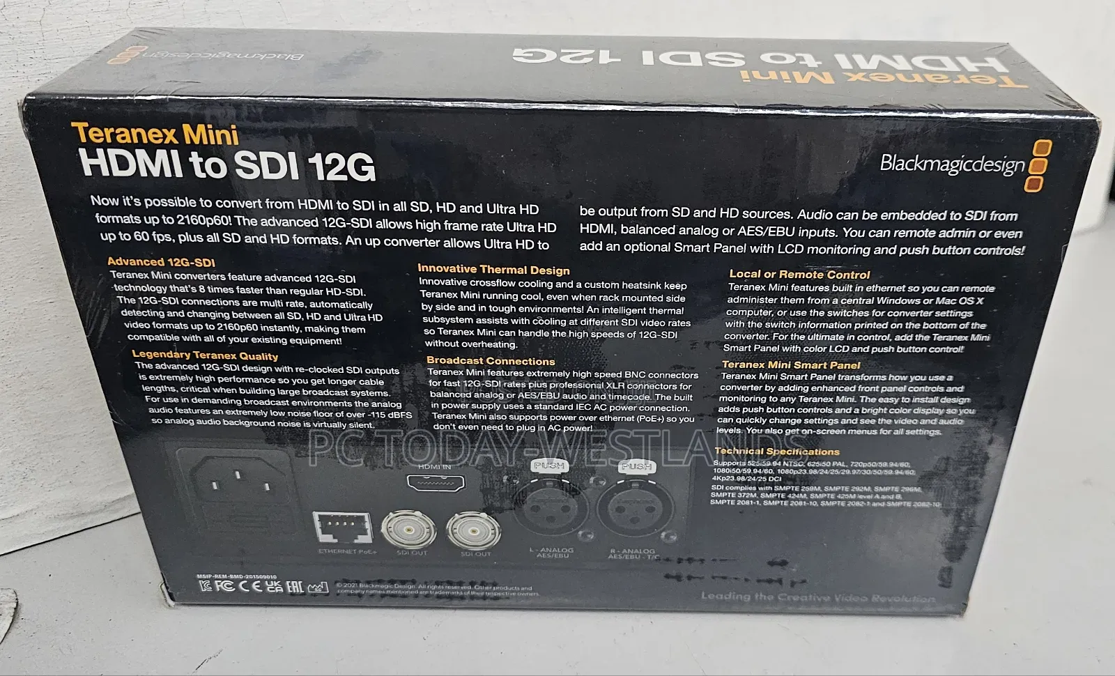 Blackmagic Design Teranex Mini HDMI To SDI 12G Converter