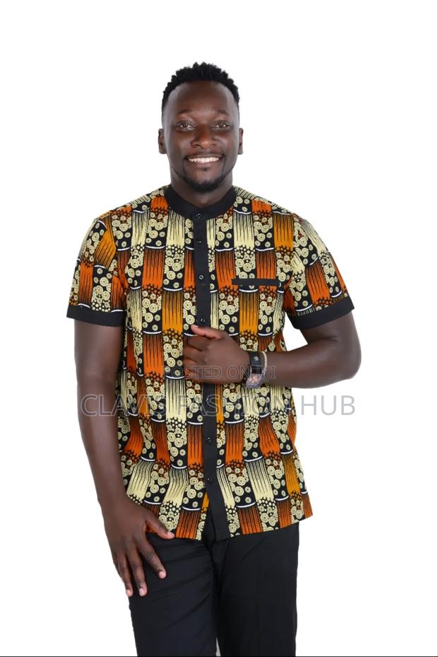 Stylish Kitenge Shirt for Men