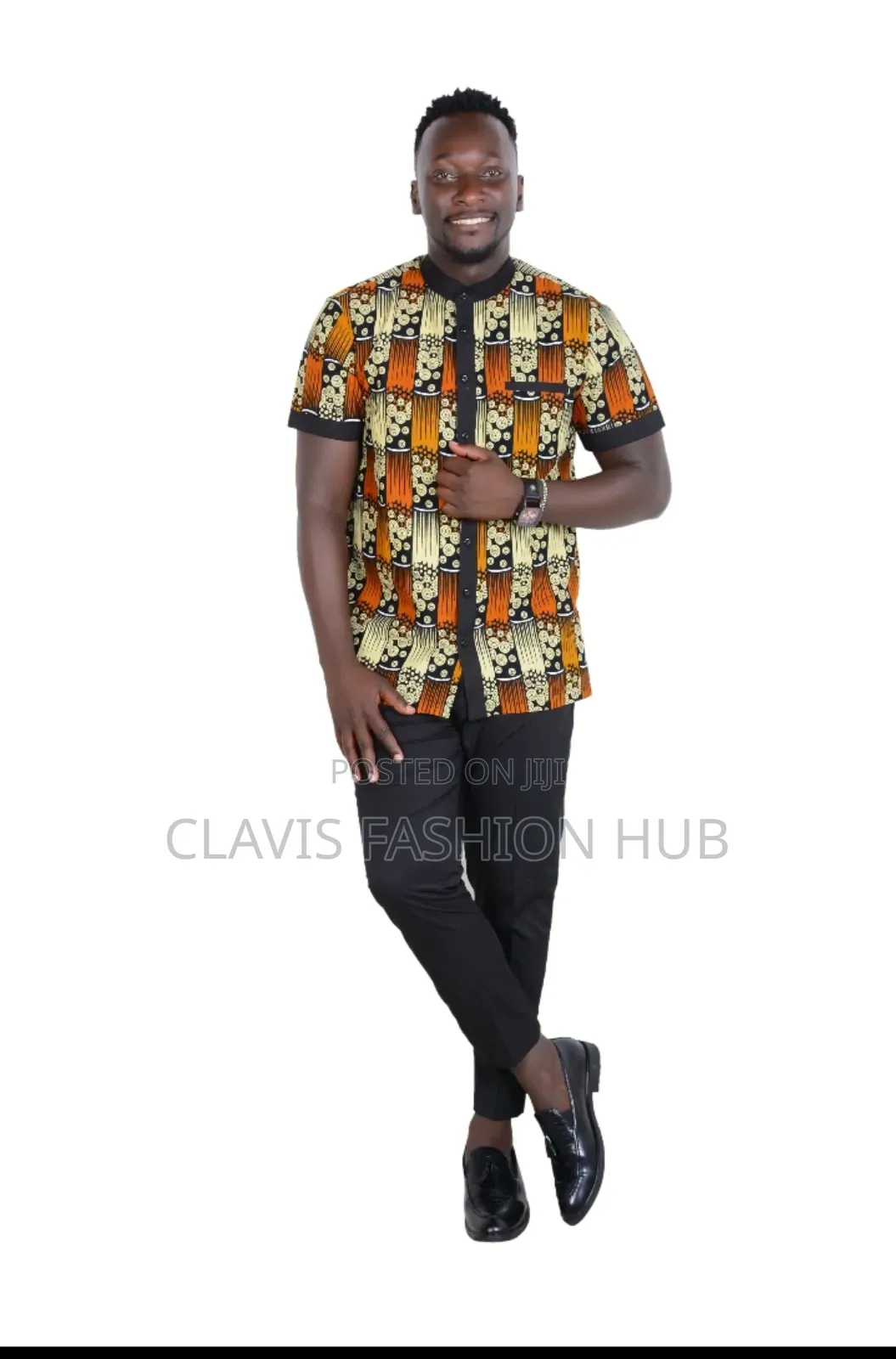 Stylish Kitenge Shirt for Men