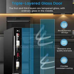 Super-Slim 9 Bottle Wine Refrigerator /Chiller