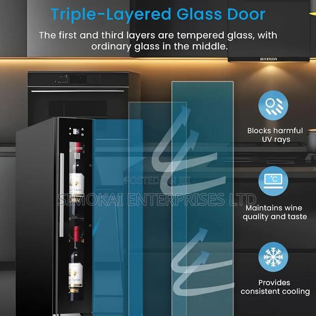 Super-Slim 9 Bottle Wine Refrigerator /Chiller - main view