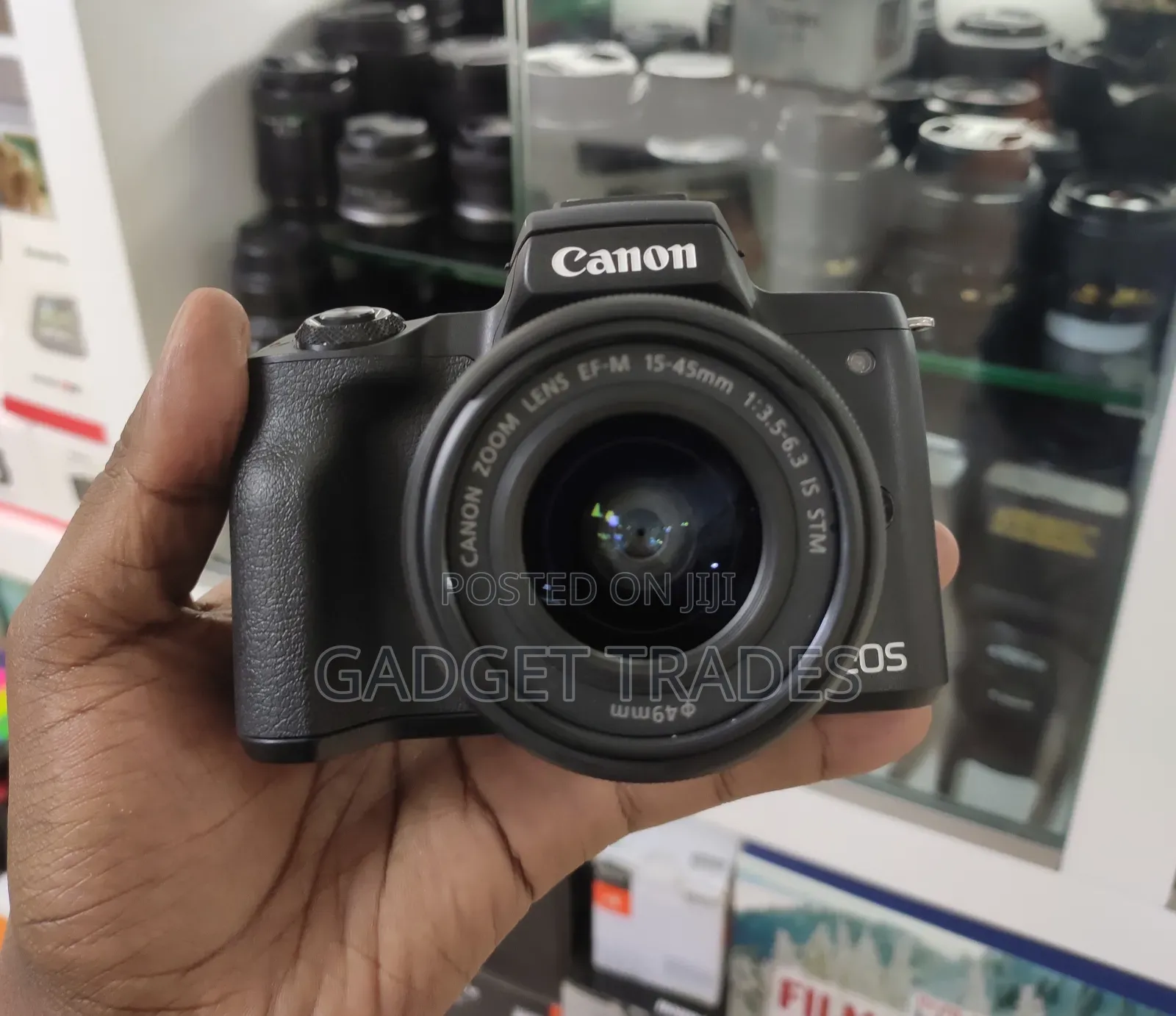 Canon EOS M50 Mirrorless Camera With 1545mm Lens in Nairobi Central