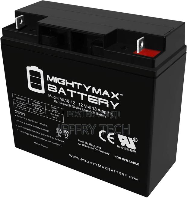 12V 18ah Cb19-12 Sla AGM Rechargeable Replacement Battery