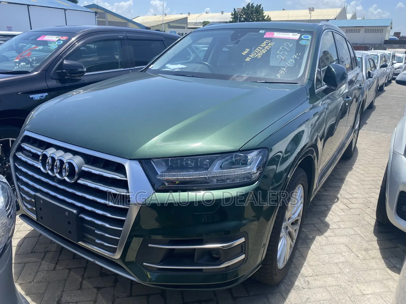 Audi Q7 2018 Green