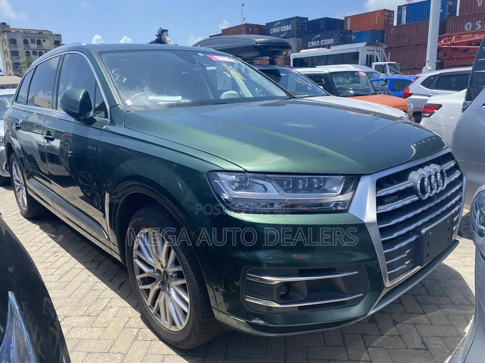 Audi Q7 2018 Green
