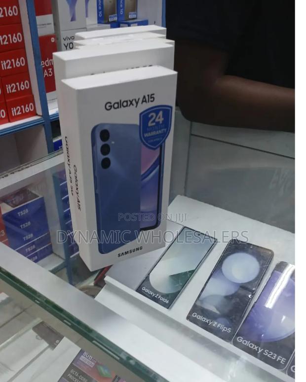 New Samsung Galaxy A15 128 GB Blue - main view