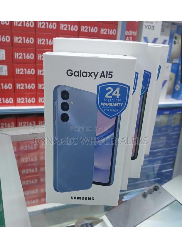 New Samsung Galaxy A15 128 GB Blue - thumbnail 2