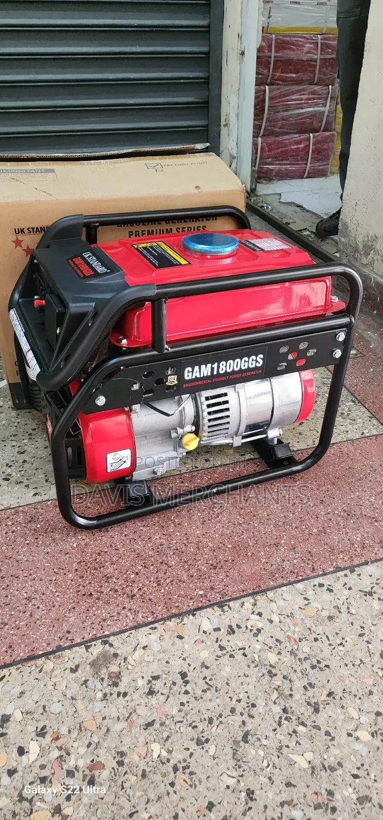 Generator 1.5kva Gasoline Propelled Engine