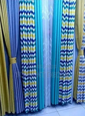 Flowered Elegant Window Curtains and Sheers