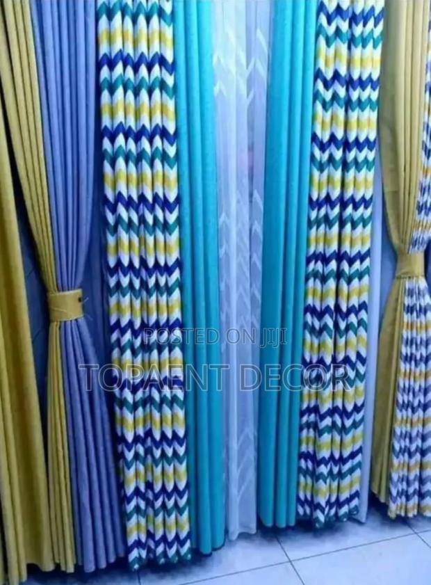 Flowered Elegant Window Curtains and Sheers