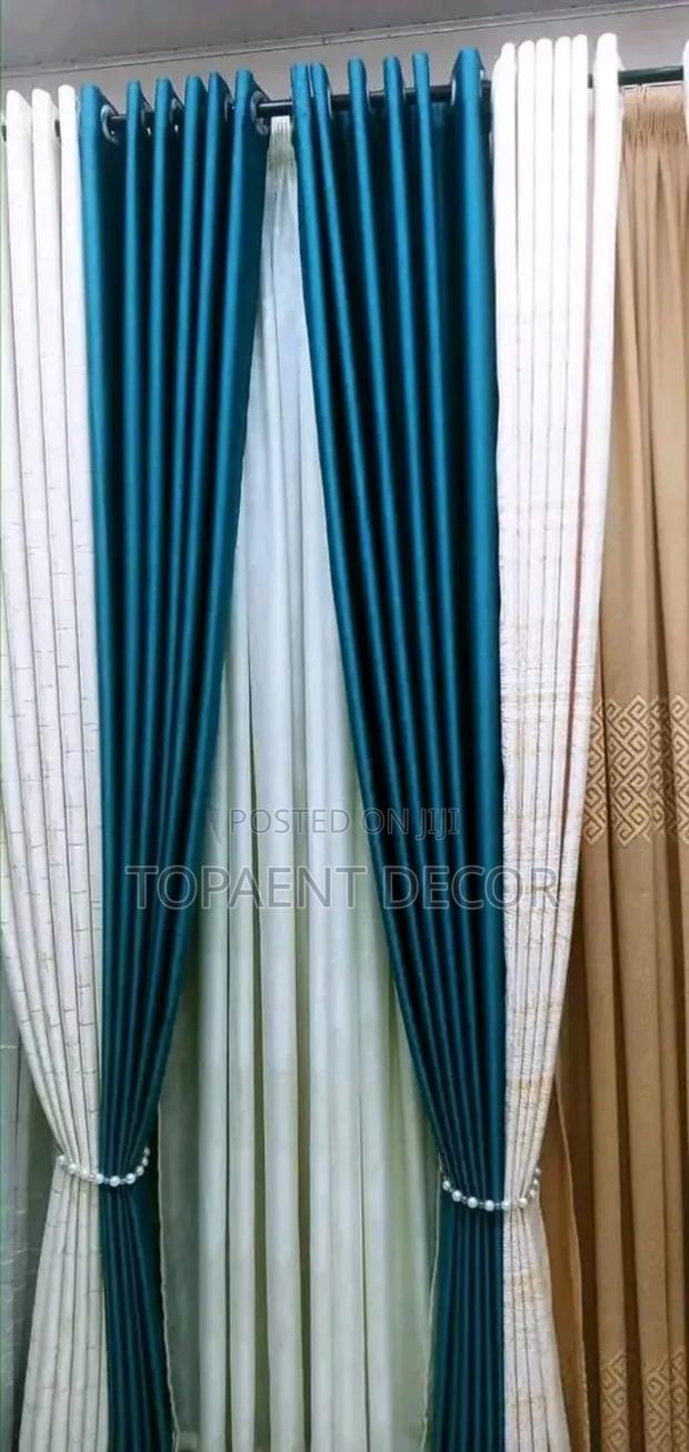 Classy Looking Window and Door Curtains - main view