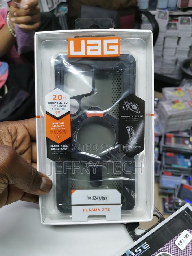 UAG Case for Samsung Galaxy S24 Ultra Plasma XTE, Black