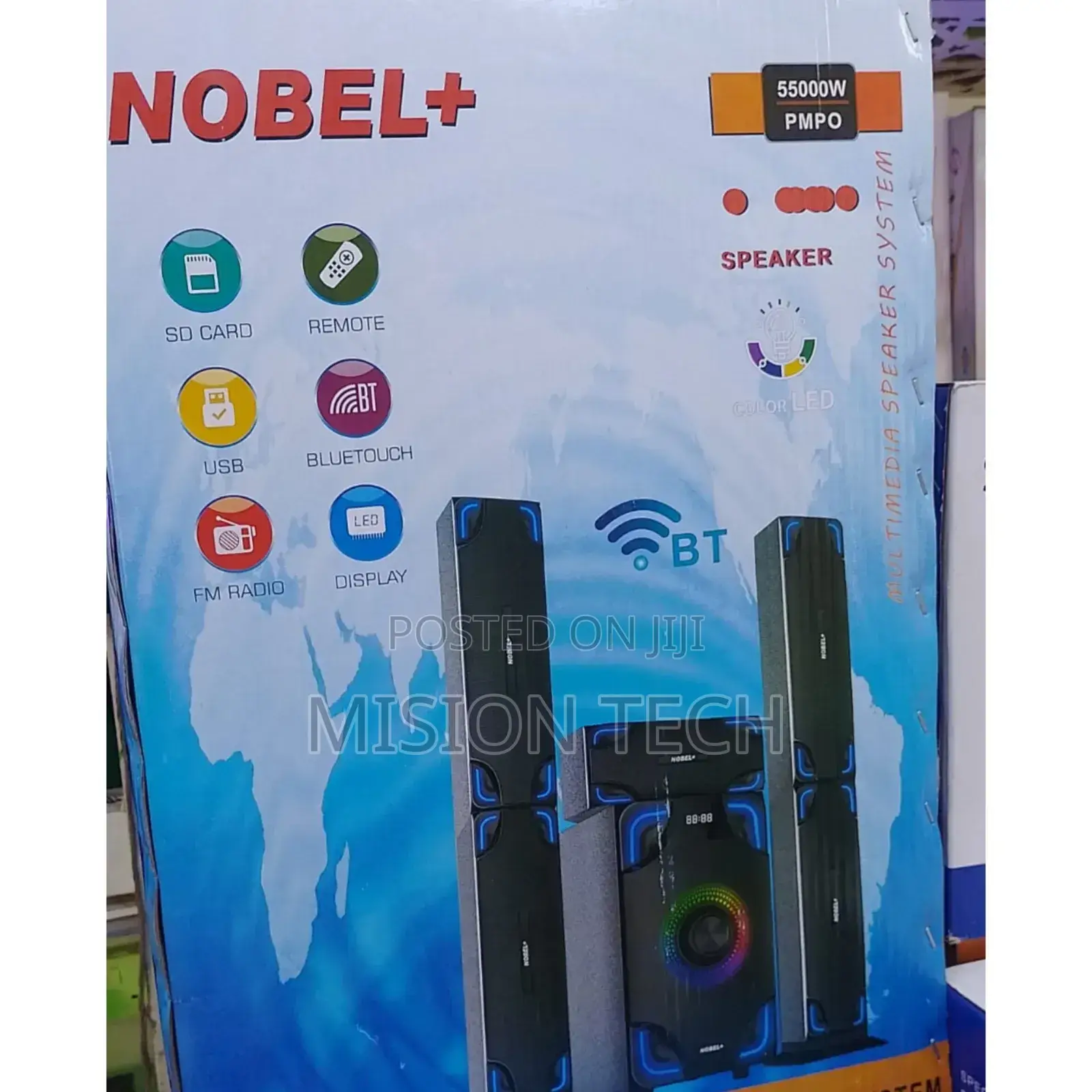 Nobel 2080 Woofer With Bluetooth Enabled