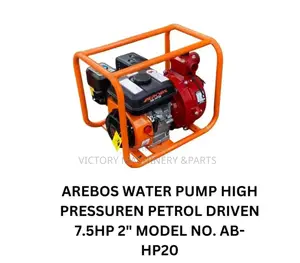 Arebos Water Pump High Pressure Petrol Driven 7.5hp 2 "