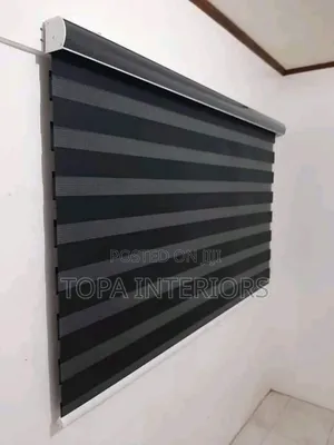 Zebra Office Blinds Horizontal Roller Office Blinds