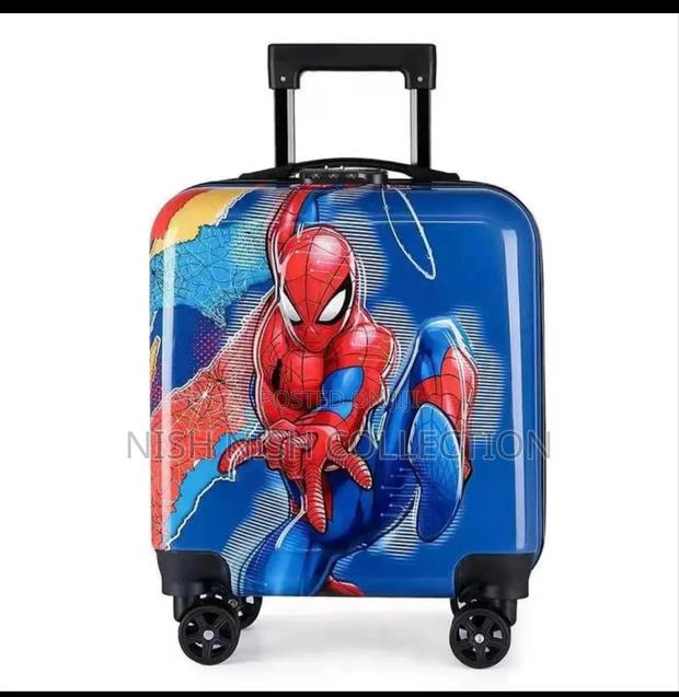Cartoon Themed Kids Trolley Bags - thumbnail 3
