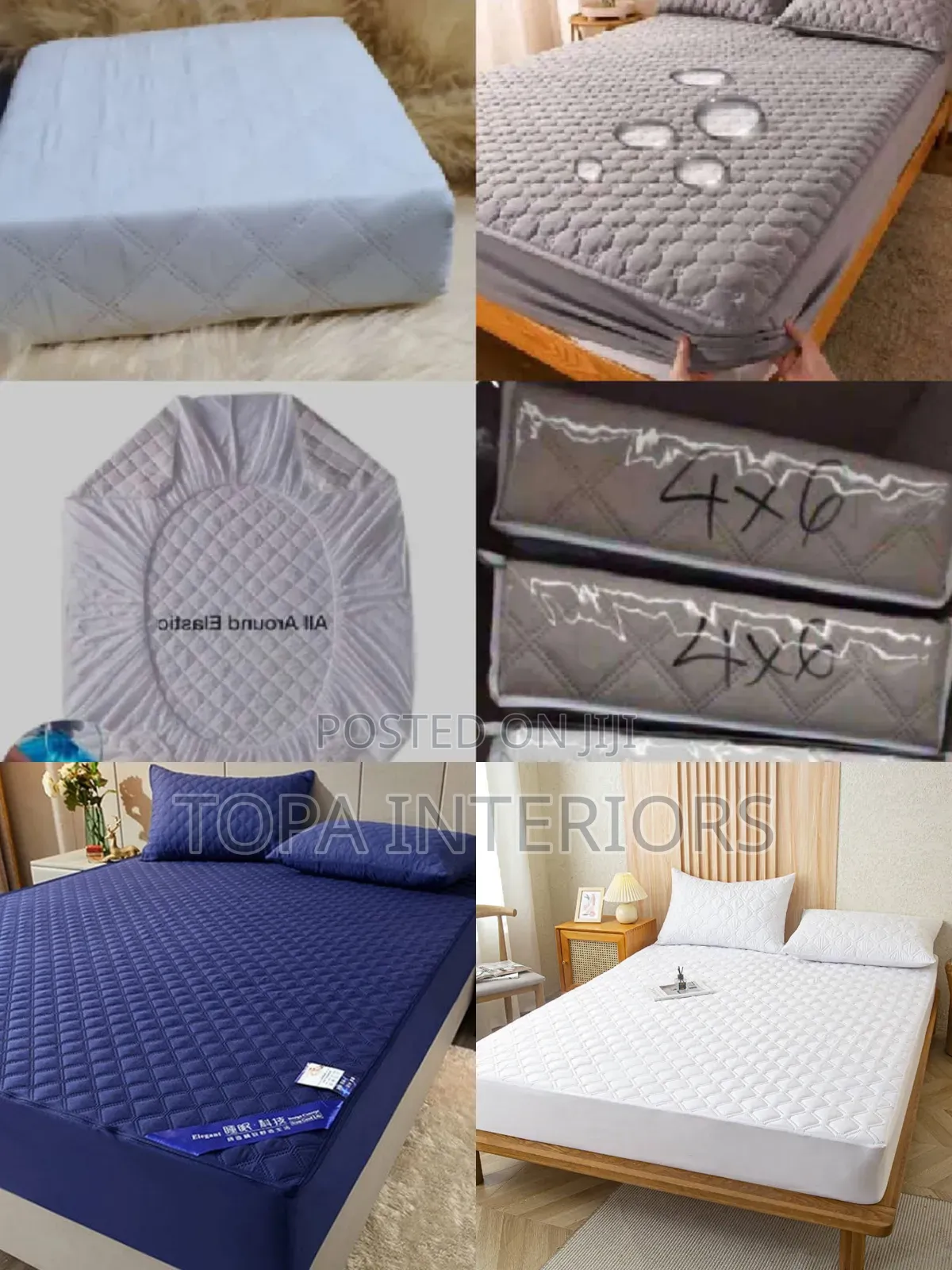 Luxury Waterproof Mattress Protectors Fitted Mattress Covers