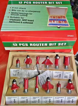 8mm/12mm Shank Router Drill Bits
