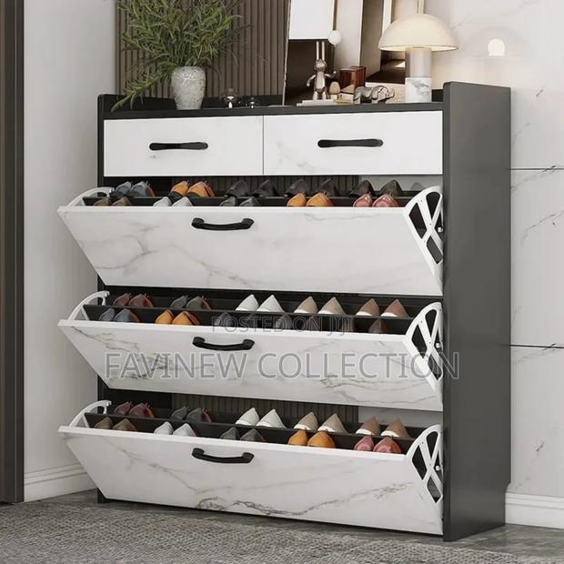 Bucket Flip Shoe Rack