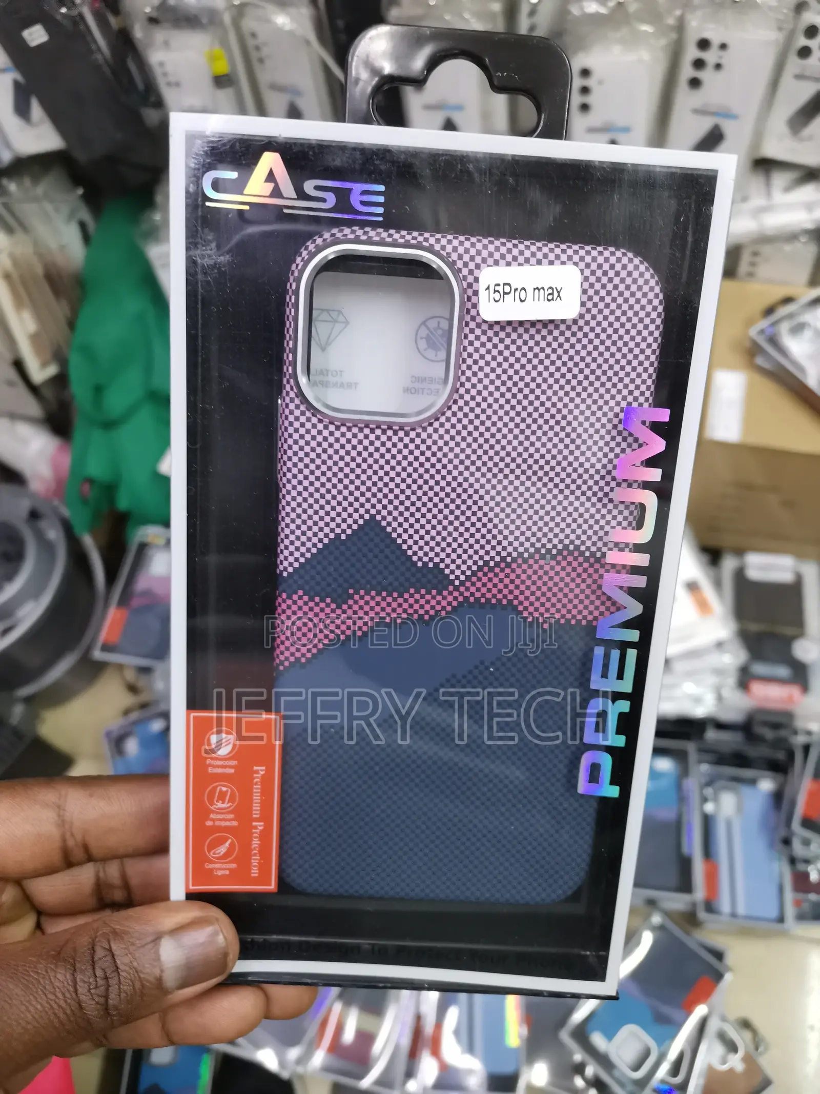 Ultimate Luminous Magnetic Fiber Case for 15 Pro Max