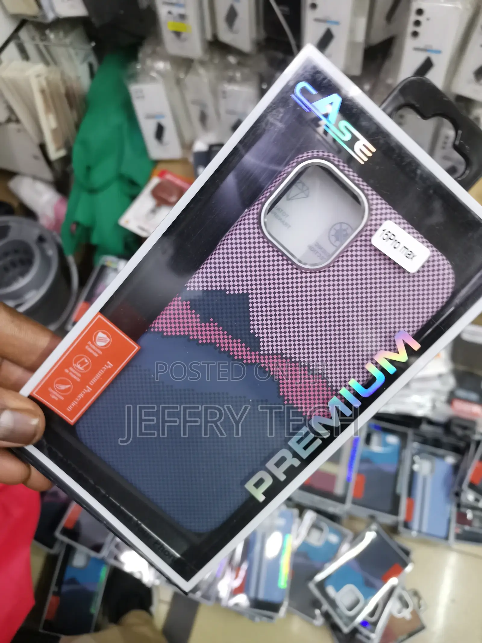 Ultimate Luminous Magnetic Fiber Case for 15 Pro Max