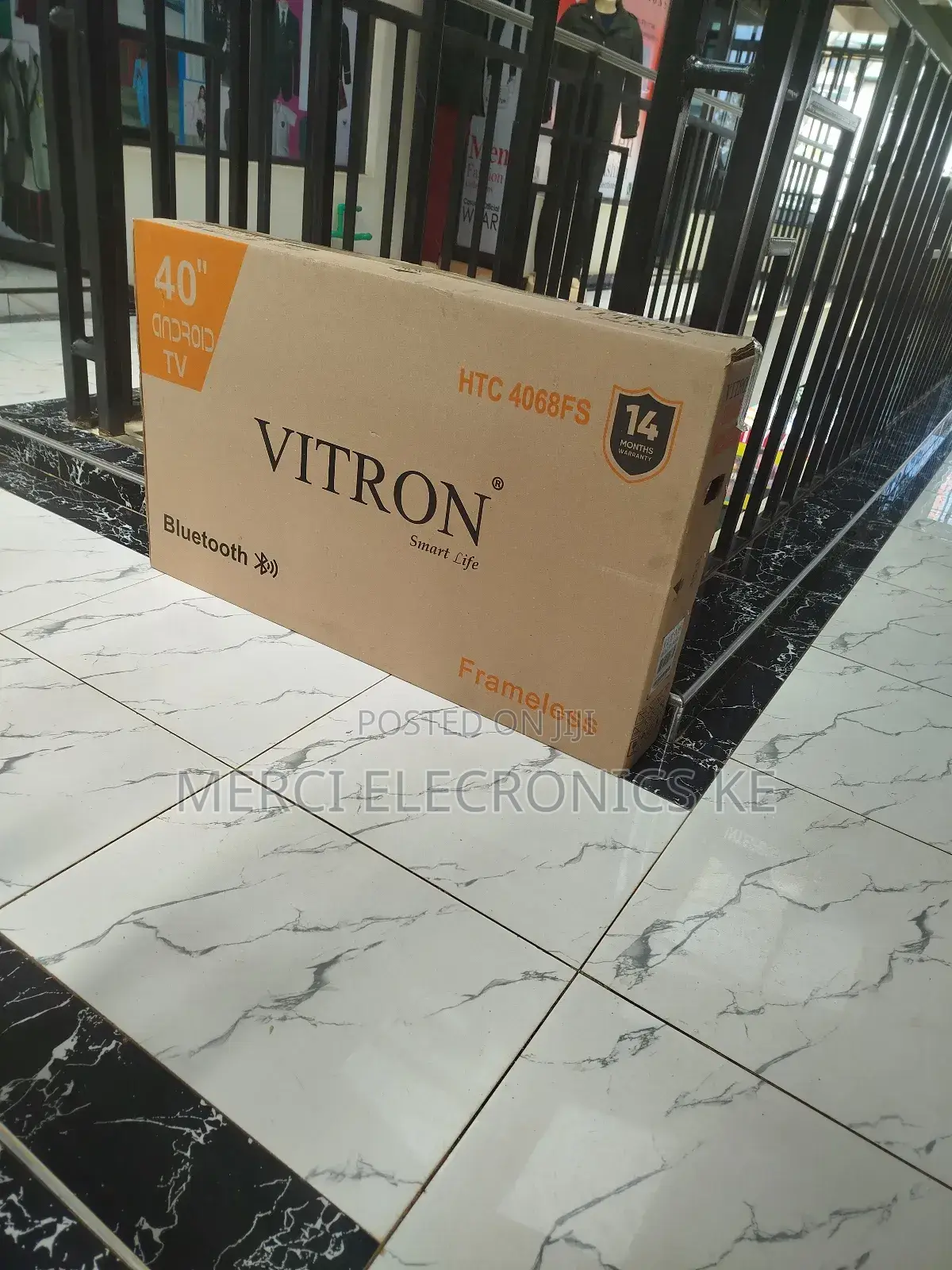 Vitron 40 Inch Smart Android Digital Tv -Htc4068fs
