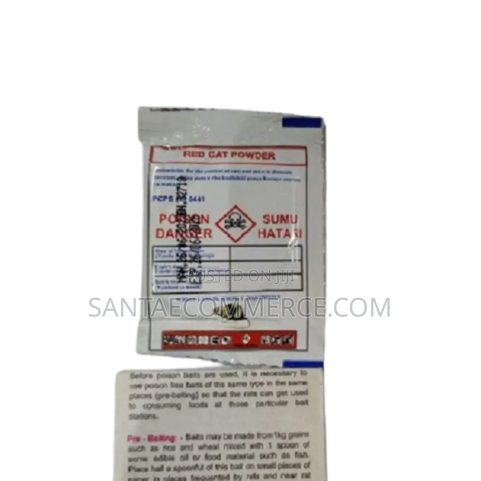 Red Cat Mouse Rat Poison Powder