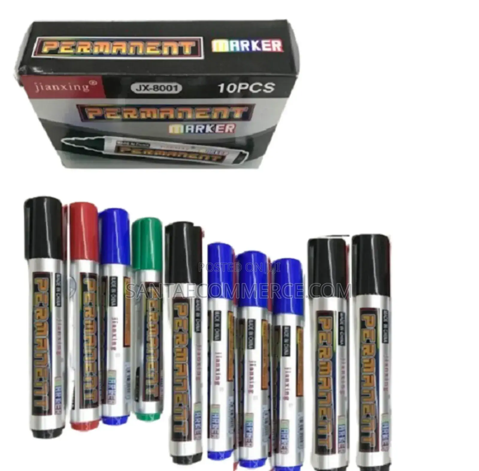 Jianxing 10 PCS High Quality Permanent Markers
