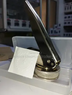 Embossing Pocket Company Seal