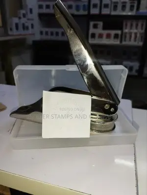 Embossing Pocket Company Seal