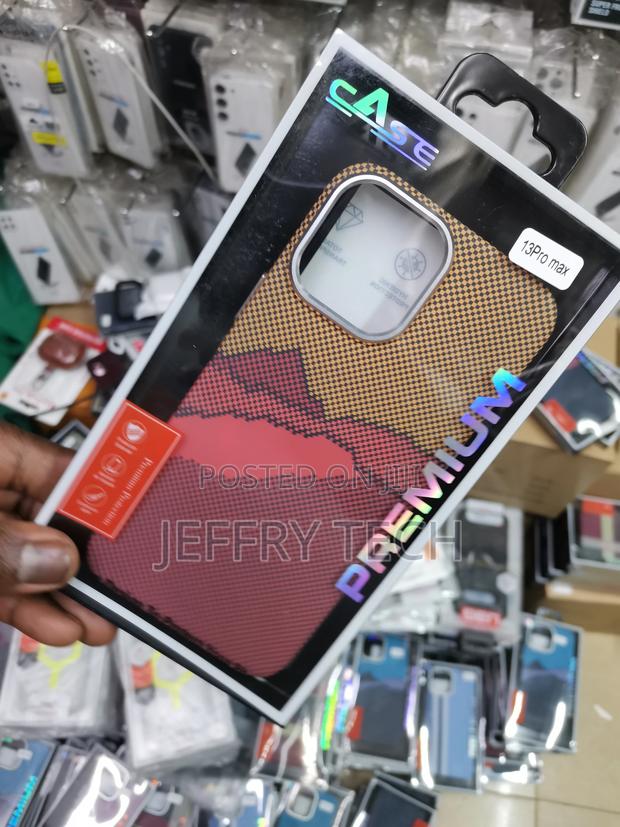 Carbon Fibre Magsafe Reflective Case for iPhone 13 Pro Max - main view