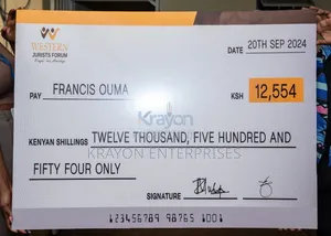 Dummy Cheque