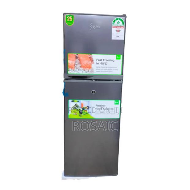 Syinix 138L Double Door Fridge